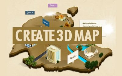 Create 3D Map – Photoshop Action