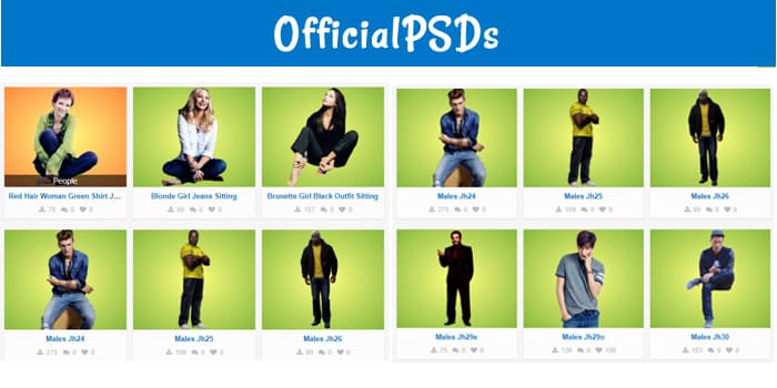 Official PSD's