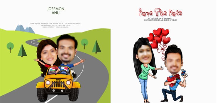 Caricature Wedding