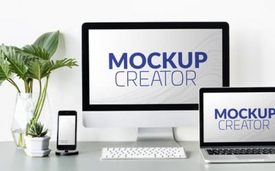 Laptop and Mobile Mockup Creator