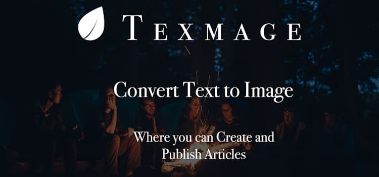 Texmage Text on Image