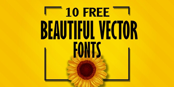 Best Free Vector Fonts