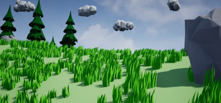 Low Poly Grass