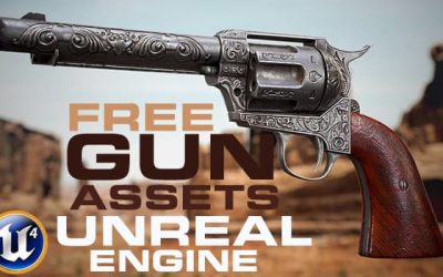 Free Gun Assets for Unreal Engine