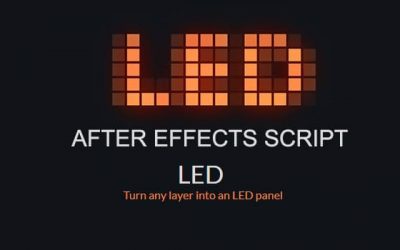 LED After Effects Script