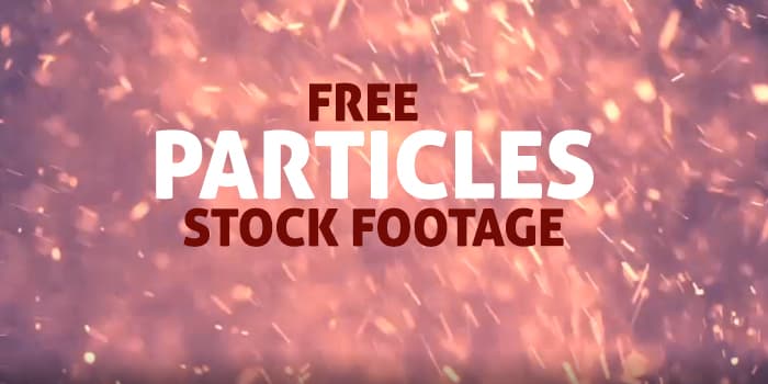 Free Particles Stock Footage