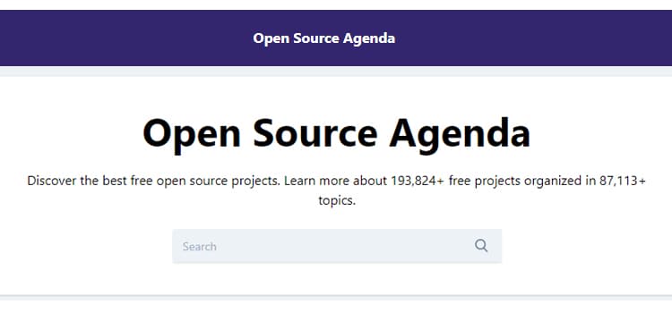 Opensource Agenda