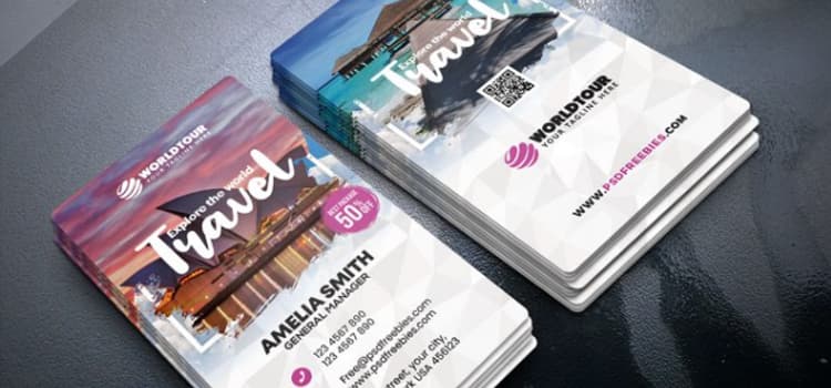 Travel Agency Business Card 