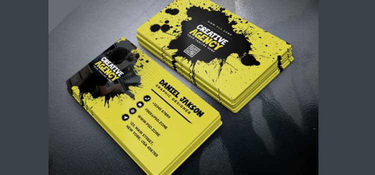 Agency Business Card Design