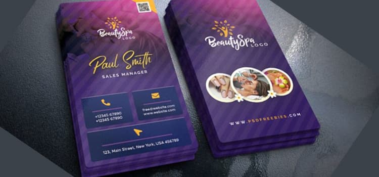 Beauty and Spa Business Card