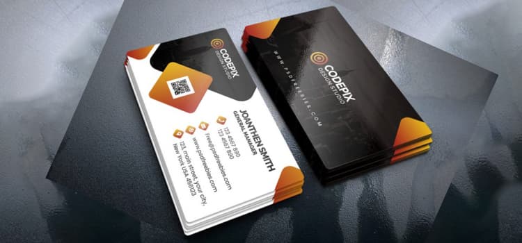 Modern Corporate Business Card
