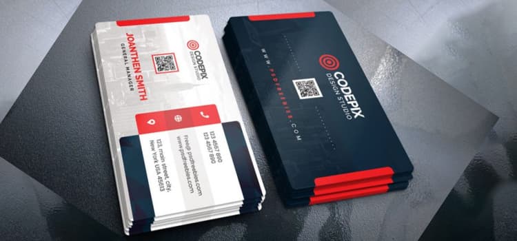 Clean Business Card Design