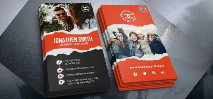 Fashion Store Business Card