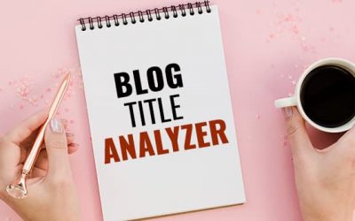 Blog Title Analyzer and Blog Title Generator