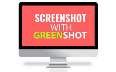 Quickly capture a screenshot with Greenshot