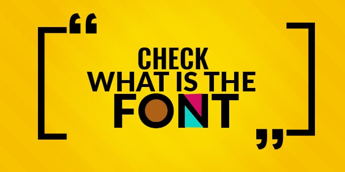 check-the-font