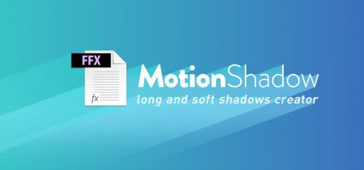 Motion Shadow Tool for After Effect