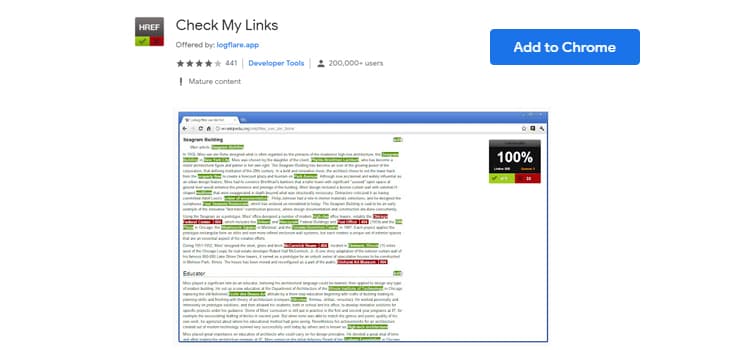 Check My Links