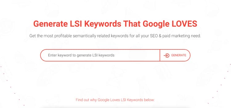 LSI Keyword Generator Tools