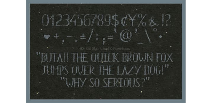 Scratch Fonts