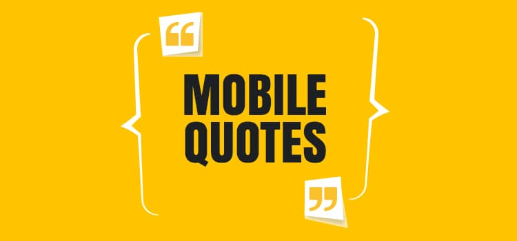 PSD Mobile Quotes