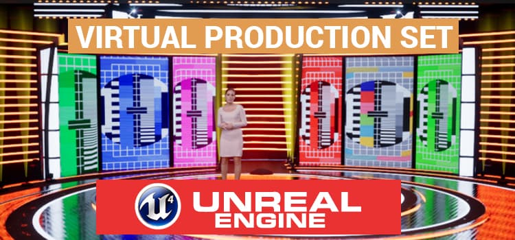 Virtual Production Set For Unreal Engine